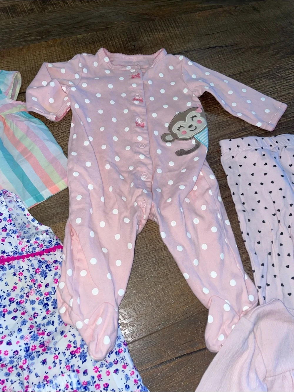 Girl’s Size 6 Months Carter’s Lot (23 Items) Great Condition
